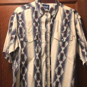 Wrangler Aztec Short Sleeve
